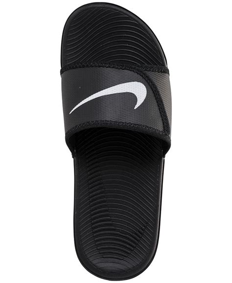 Nike Men's Kawa Adjustable Slide Sandals from Finish Line 